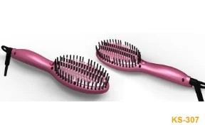Mini Ionic Hair Straightener Brush